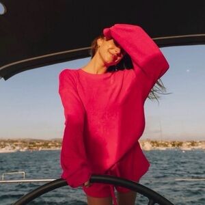 Daily Drills Bold Pink Sweatshirt